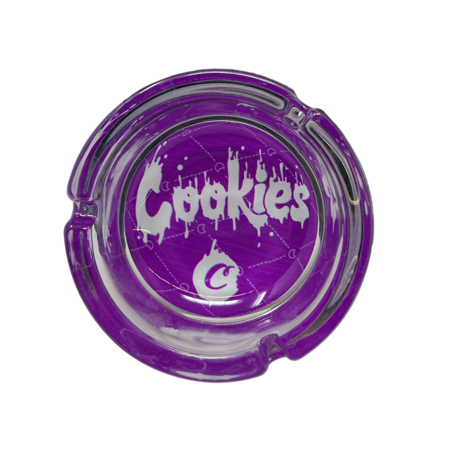 Cookies Glass Ashtray Smoking Accessories