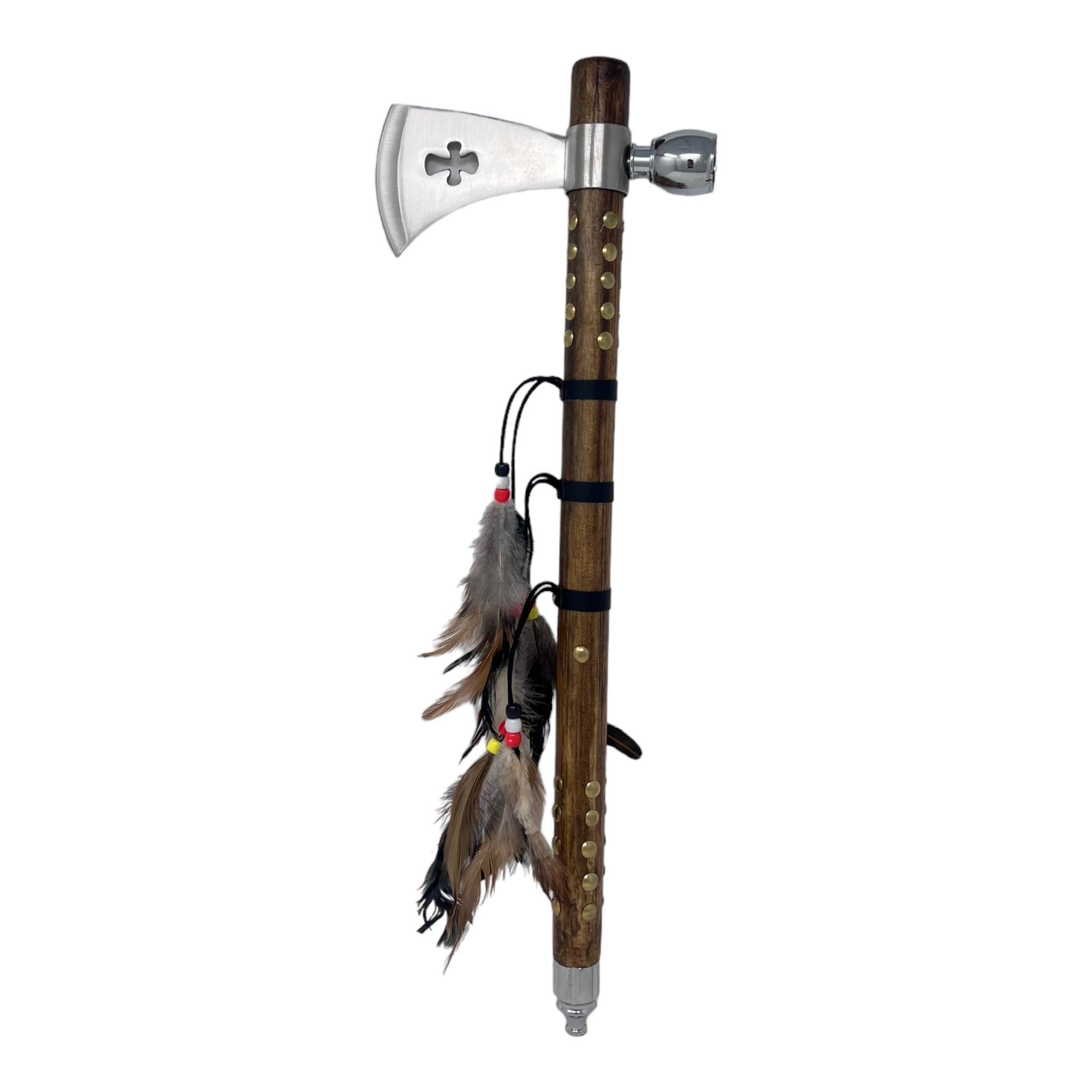 Feather Tomahawk Axe Pipe