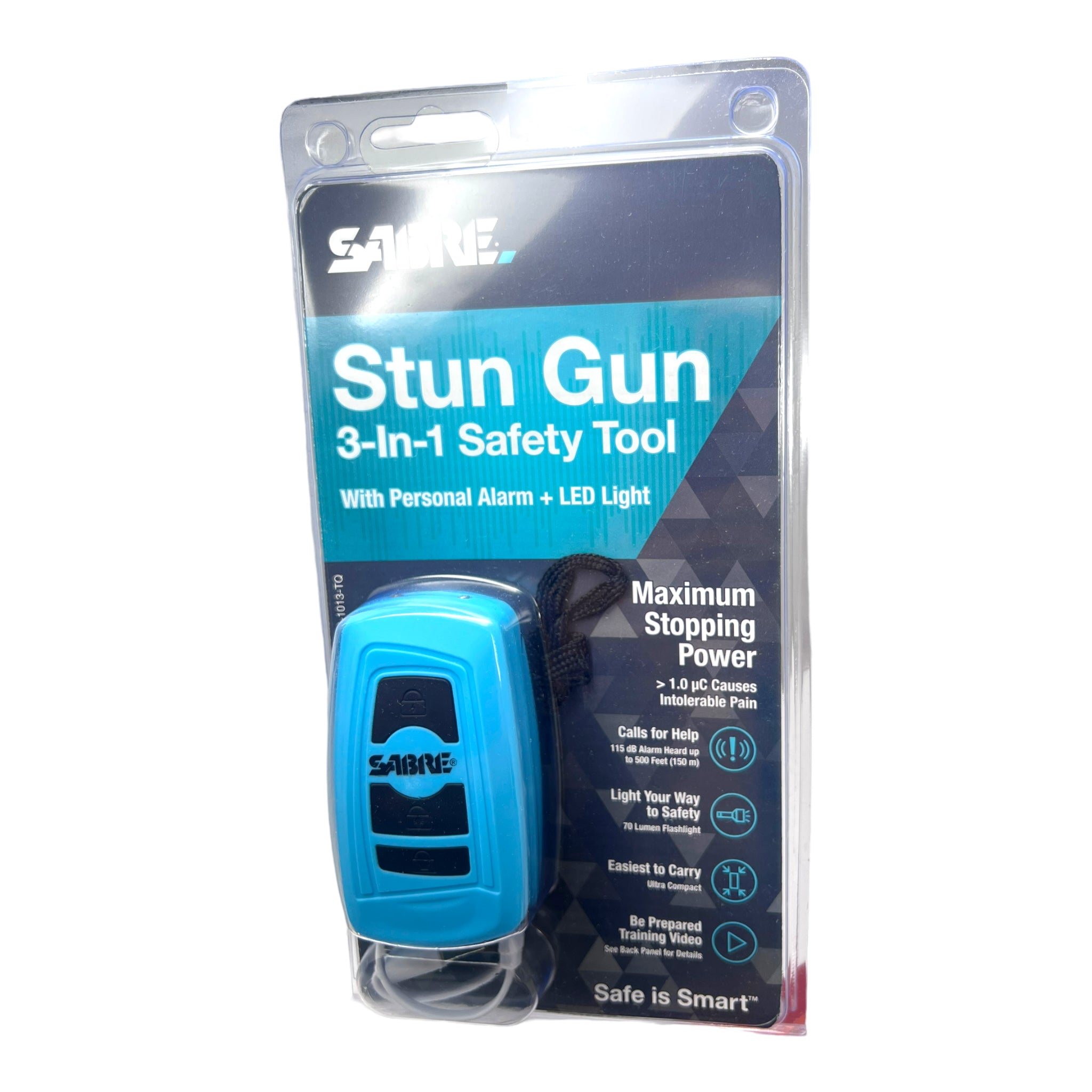 Sabre Stun Gun 3-In-1 Safety Tool